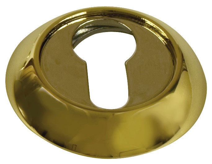 Накладка круглая на евроцилиндр SILLUR CL P.GOLD Накладка круглая на евроцилиндр SILLUR CL P.GOLD